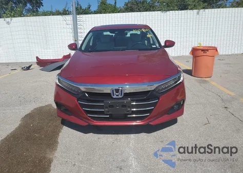 2021 Honda Accord Hybrid Exl из США, поврежденный, VIN 1HGCV3F57MA012540